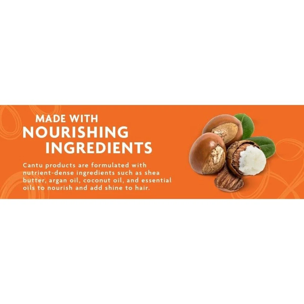 Cantu Coconut Curling Cream with Shea Butter 12 oz – 4 Pack